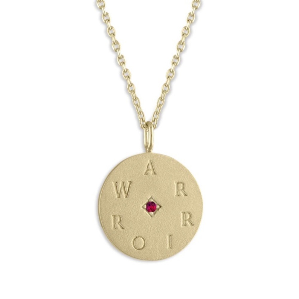 Gold Warrior Medallion